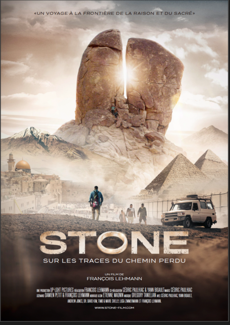 T-shirt STONE — noir